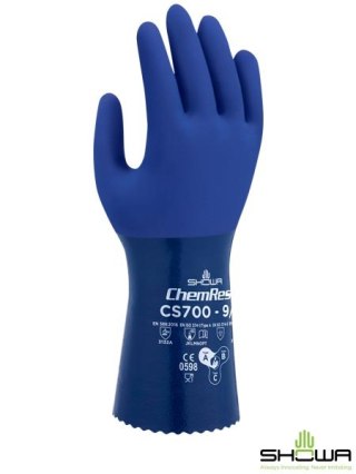Rękawice chemiczne SHOWA CS700, do kontaktu z żywnością