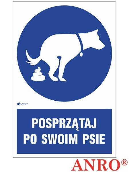 ZNAK BEZPIECZEŃSTWA ANRO