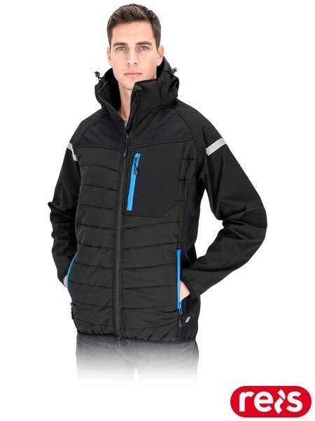 Pikowana kurtka ochronna ocieplana, męska FLEXSHEL