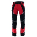 Spodnie do pasa COTTONFLEX Czarny Ciemnoczerwony