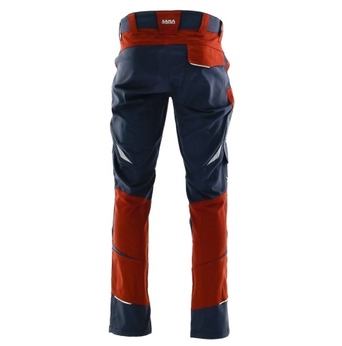 Spodnie do pasa COTTONFLEX Grafitowy Ceglasty