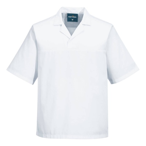 Bluza biała wciągana z krótkim rękawem 2209 Portwest