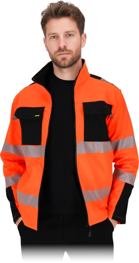 kolor pomarańczowo-czarny