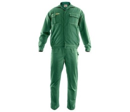 Ubranie BRIXTON CLASSIC zielone, mocne bluza + spodnie ogrodniczki