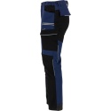 Spodnie Lahti Pro L40554 granatowe SLIM FIT