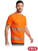 T-shirt ostrzegawczy z siateczki IGUANA pomarańczowy