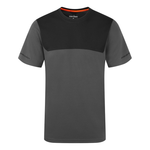 T-shirt z krótkim rękawem z lekkiego poliestru EV411 Portwest